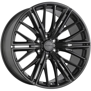 Ruffino Wheels – AMALFI – Black – 22″x9″ 18mm – All weather Wheels – RUF902201